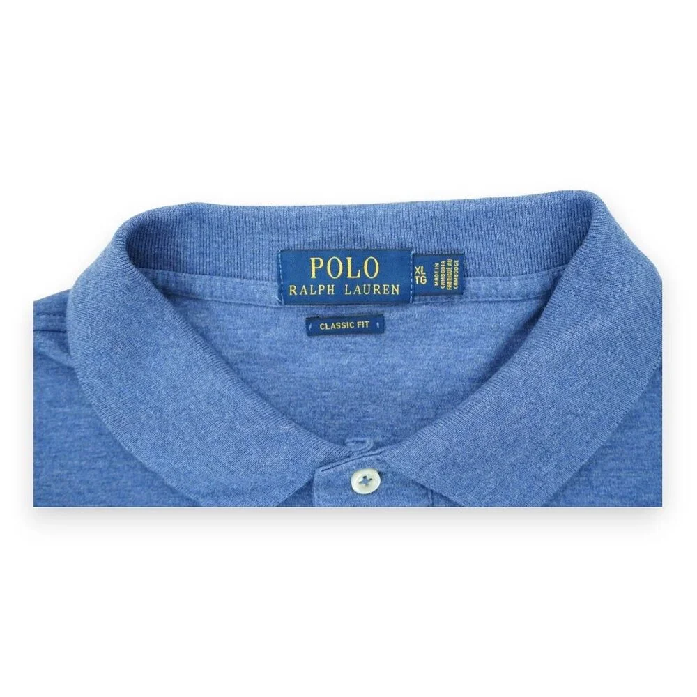 Polo Ralph‎ Lauren Men's, Classic Fit Short Sleeve, Blue Size XL